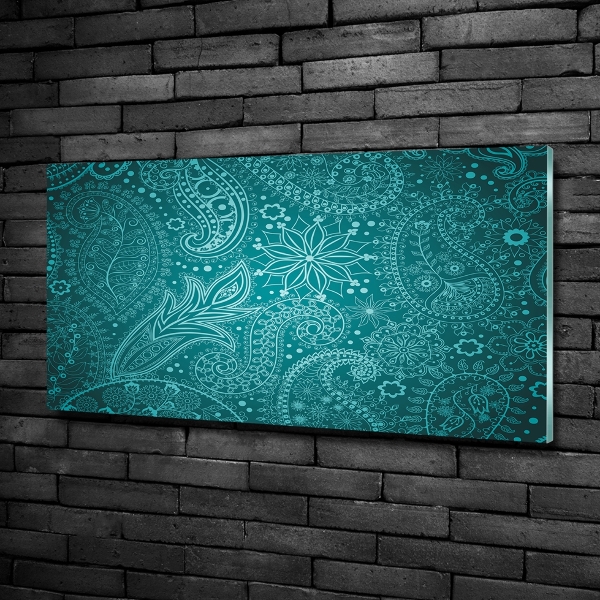 Impresión en cristal con acabado brillante horizontal Adornos