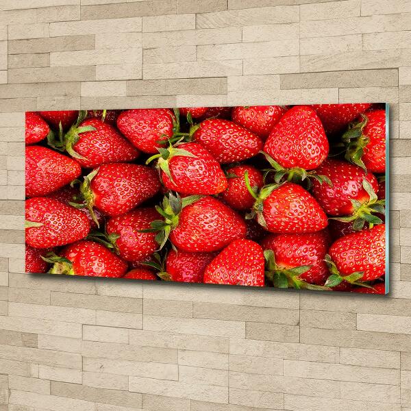 Foto en cristal de alta calidad con impresión uv horizontal fresas