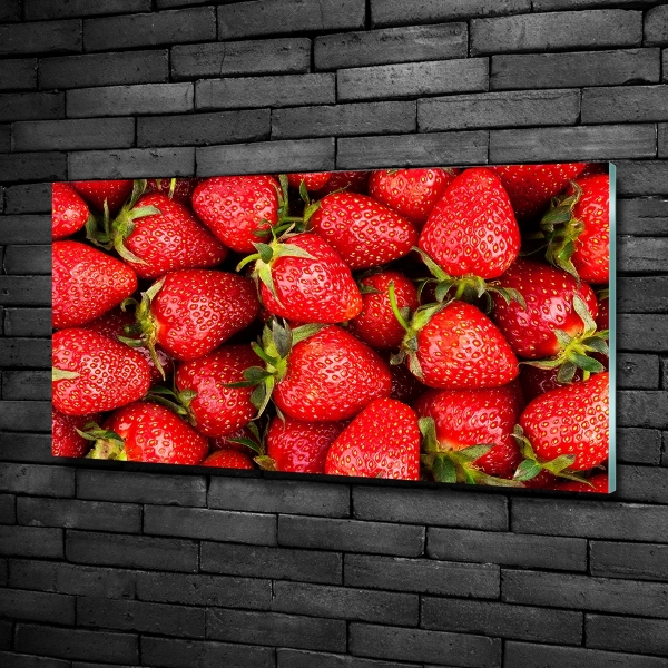 Foto en cristal de alta calidad con impresión uv horizontal fresas
