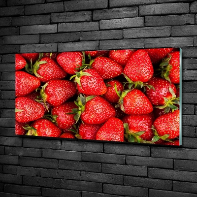 Foto en cristal de alta calidad con impresión uv horizontal fresas