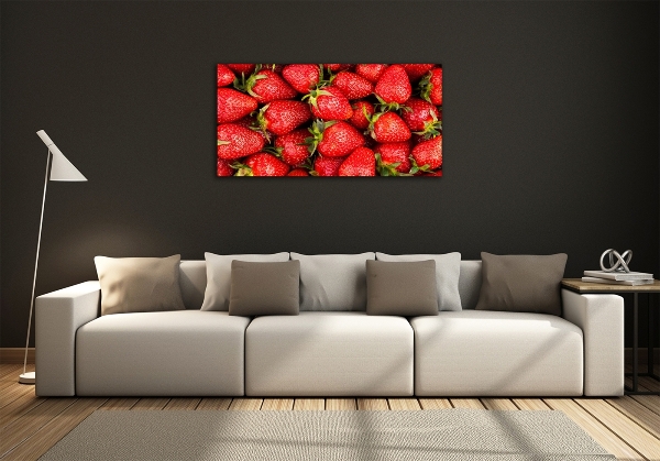 Foto en cristal de alta calidad con impresión uv horizontal fresas