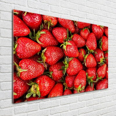 Foto en cristal de alta calidad con impresión uv horizontal fresas