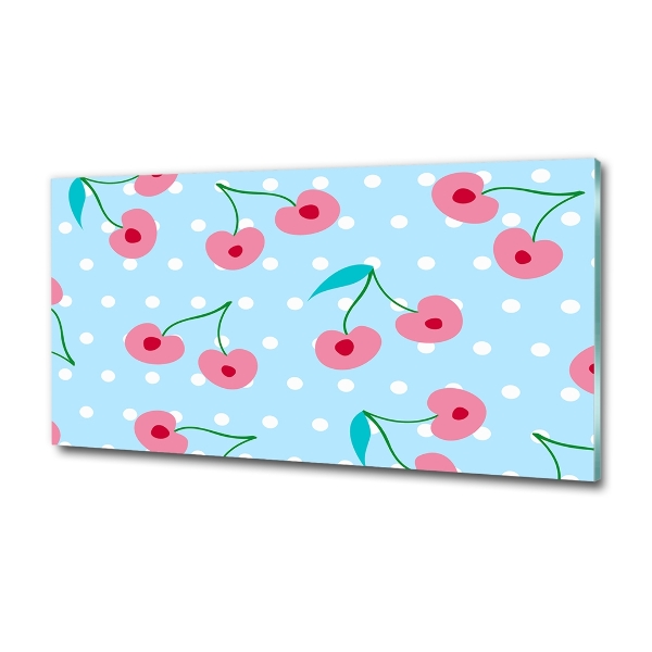 Foto obraz szkło hartowane Ikony owoców