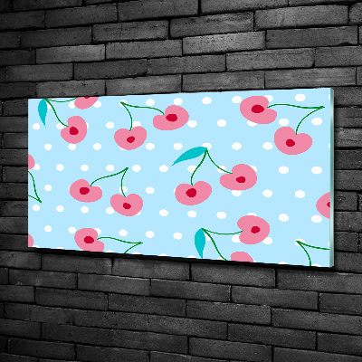 Foto obraz szkło hartowane Ikony owoców