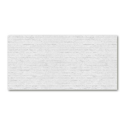 Cuadro de cristal templado moderno horizontal pared de ladrillos