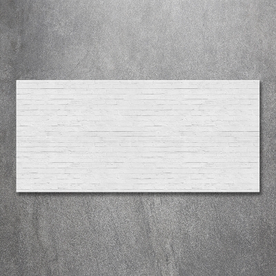 Cuadro de cristal templado moderno horizontal pared de ladrillos