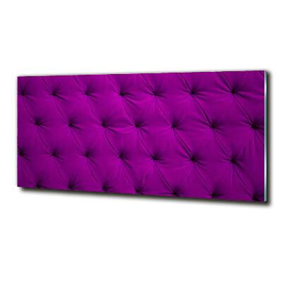 Cuadro de cristal templado moderno horizontal pared de terciopelo