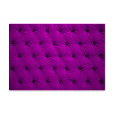 Cuadro de cristal templado moderno horizontal pared de terciopelo