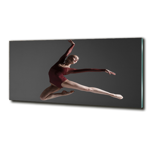 Foto en cristal de alta calidad con impresión uv horizontal Danza moderna