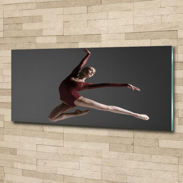 Foto en cristal de alta calidad con impresión uv horizontal Danza moderna
