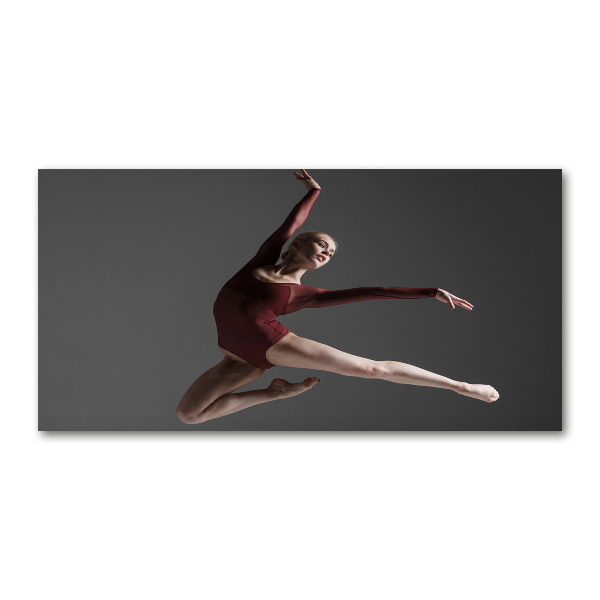 Foto en cristal de alta calidad con impresión uv horizontal Danza moderna