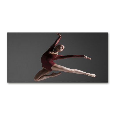 Foto en cristal de alta calidad con impresión uv horizontal Danza moderna