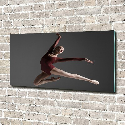 Foto en cristal de alta calidad con impresión uv horizontal Danza moderna