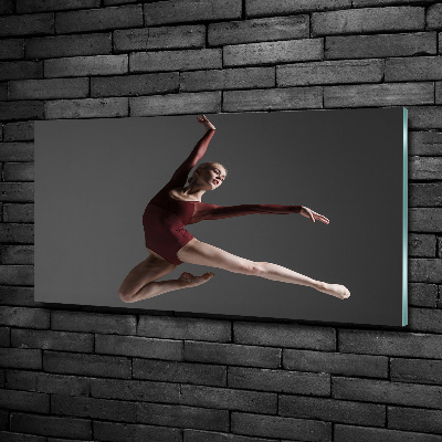 Foto en cristal de alta calidad con impresión uv horizontal Danza moderna