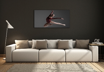 Foto en cristal de alta calidad con impresión uv horizontal Danza moderna