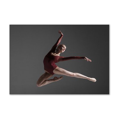 Foto en cristal de alta calidad con impresión uv horizontal Danza moderna