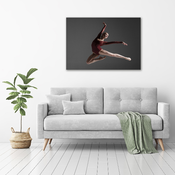 Foto en cristal de alta calidad con impresión uv horizontal Danza moderna
