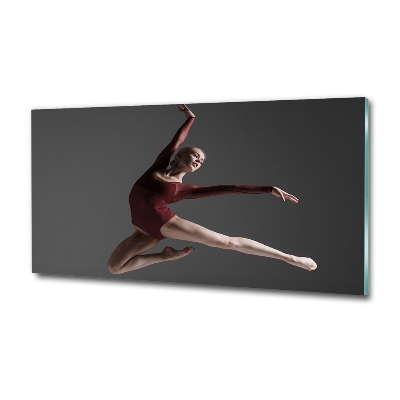 Foto en cristal de alta calidad con impresión uv horizontal Danza moderna