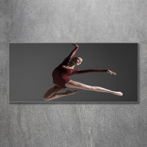Foto en cristal de alta calidad con impresión uv horizontal Danza moderna