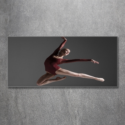 Foto en cristal de alta calidad con impresión uv horizontal Danza moderna
