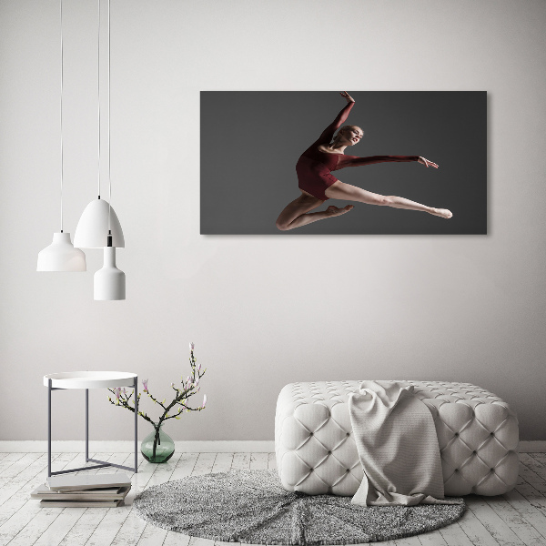 Foto en cristal de alta calidad con impresión uv horizontal Danza moderna