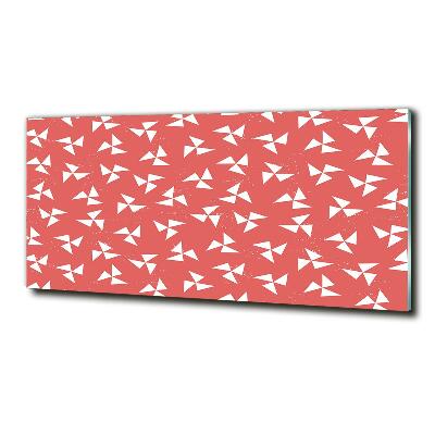 Foto en cristal de alta calidad con impresión uv horizontal Fondo geométrico