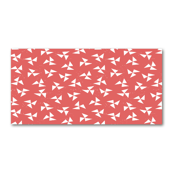 Foto en cristal de alta calidad con impresión uv horizontal Fondo geométrico