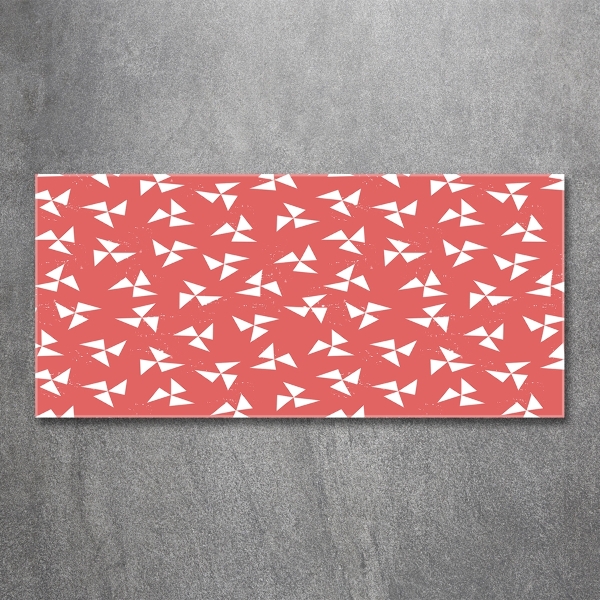 Foto en cristal de alta calidad con impresión uv horizontal Fondo geométrico