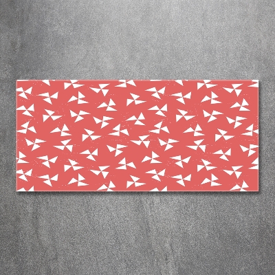 Foto en cristal de alta calidad con impresión uv horizontal Fondo geométrico