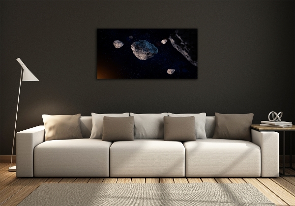 Foto en cristal de alta calidad con impresión uv horizontal Meteoros