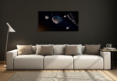 Foto en cristal de alta calidad con impresión uv horizontal Meteoros