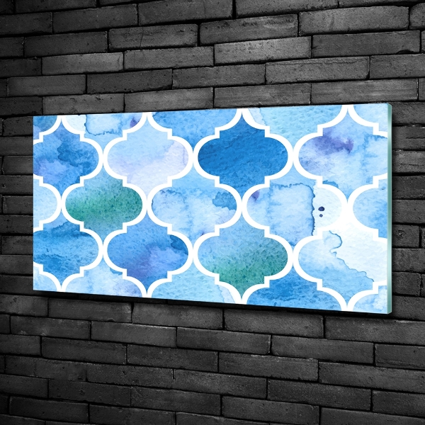 Foto en cristal de alta calidad con impresión uv horizontal Antecedentes marroquíes