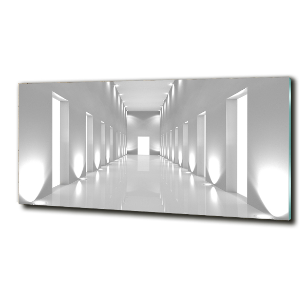Foto en cristal de alta calidad con impresión uv horizontal Corredor