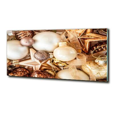 Foto en cristal de alta calidad con impresión uv horizontal Adornos navideños