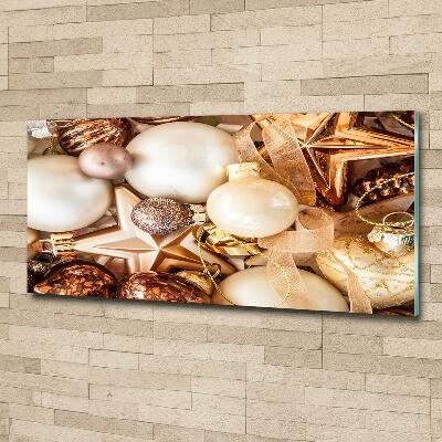 Foto en cristal de alta calidad con impresión uv horizontal Adornos navideños