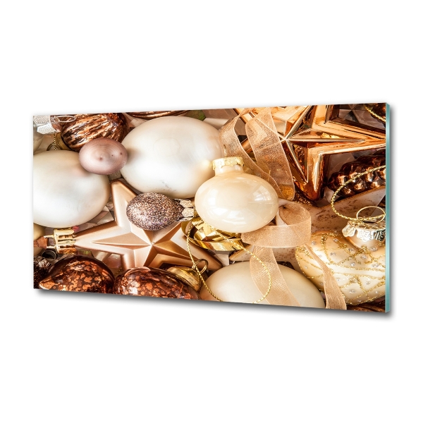 Foto en cristal de alta calidad con impresión uv horizontal Adornos navideños