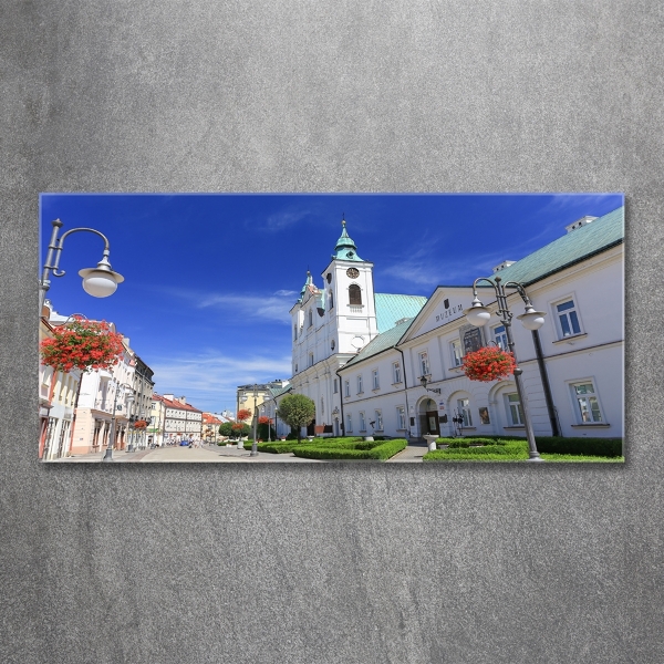 Foto en cristal de alta calidad con impresión uv horizontal Rzeszów, Polonia