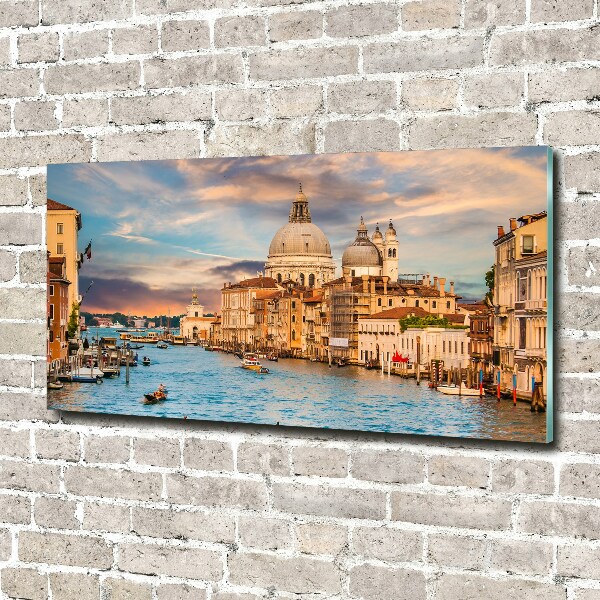 Impresión en cristal con acabado brillante horizontal Venecia, Italia
