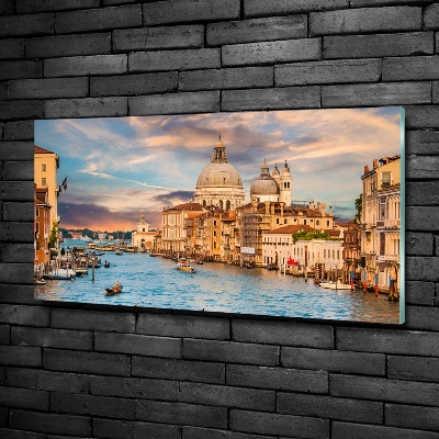 Impresión en cristal con acabado brillante horizontal Venecia, Italia