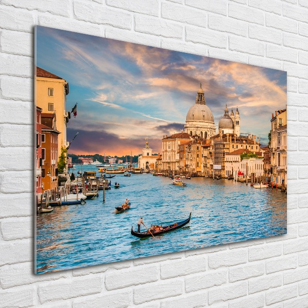 Impresión en cristal con acabado brillante horizontal Venecia, Italia