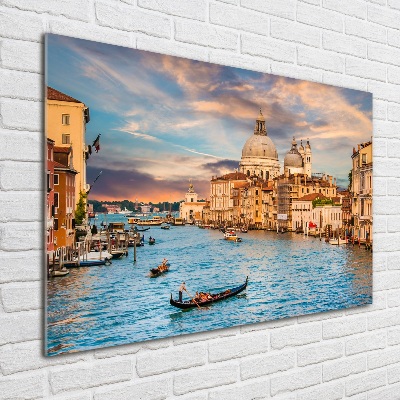 Impresión en cristal con acabado brillante horizontal Venecia, Italia