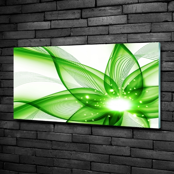 Foto en cristal de alta calidad con impresión uv horizontal Abstracción