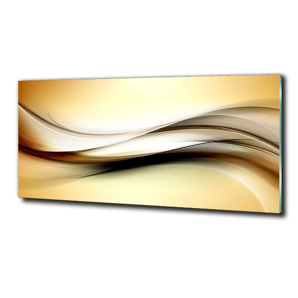 Cuadro de cristal templado moderno horizontal Fondo abstracto