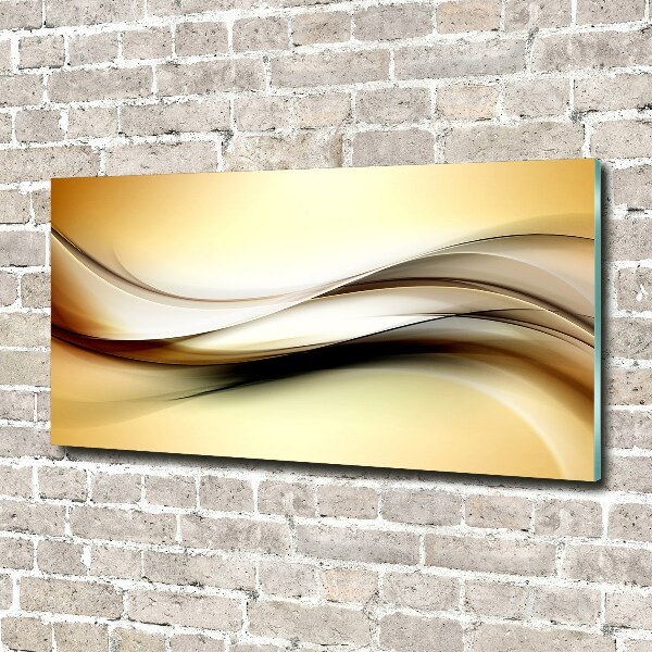Cuadro de cristal templado moderno horizontal Fondo abstracto