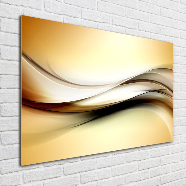Cuadro de cristal templado moderno horizontal Fondo abstracto