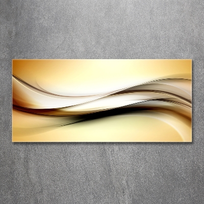 Cuadro de cristal templado moderno horizontal Fondo abstracto