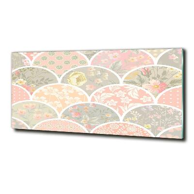 Cuadro decorativo de vidrio para salón horizontal Adornos