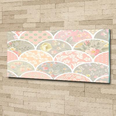 Cuadro decorativo de vidrio para salón horizontal Adornos