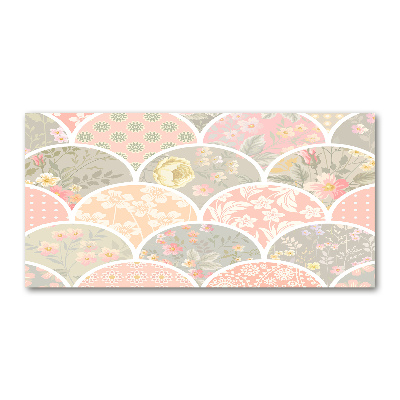 Cuadro decorativo de vidrio para salón horizontal Adornos