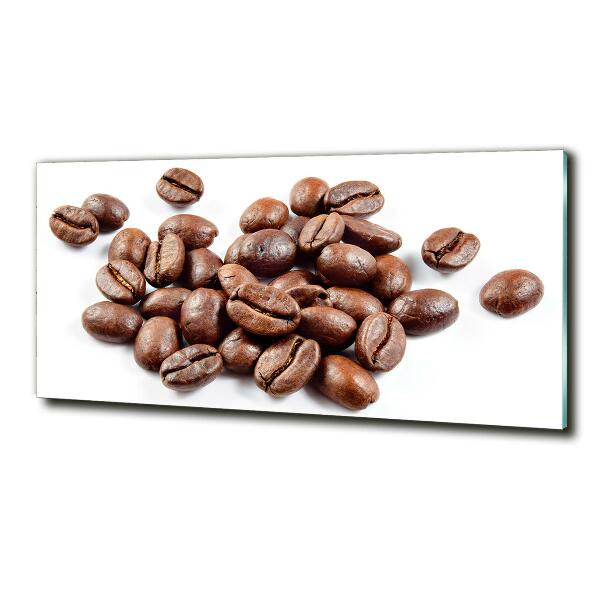 Impresión en cristal con acabado brillante horizontal Granos de café